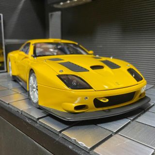 未展示品 京商 1/18 フェラーリ 575GTC イエローの通販 by kazuo777's