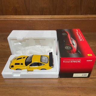 未展示品 京商 1/18 フェラーリ 575GTC イエローの通販 by kazuo777's