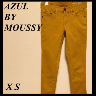 アズールバイマウジー(AZUL by moussy)の美品　アズールバイマウジー　スキニー　パンツ　レディース(スキニーパンツ)