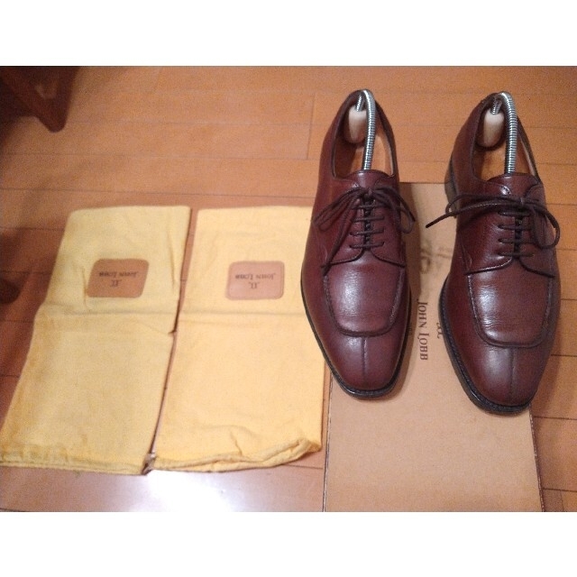 John Lobb Border 7.5E ダークブラウン Uチップ 【ファッション通販