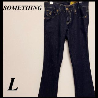 サムシング(SOMETHING)の週末限定セール！美品　サムシング　レディース　デニム　ジーンズ(デニム/ジーンズ)