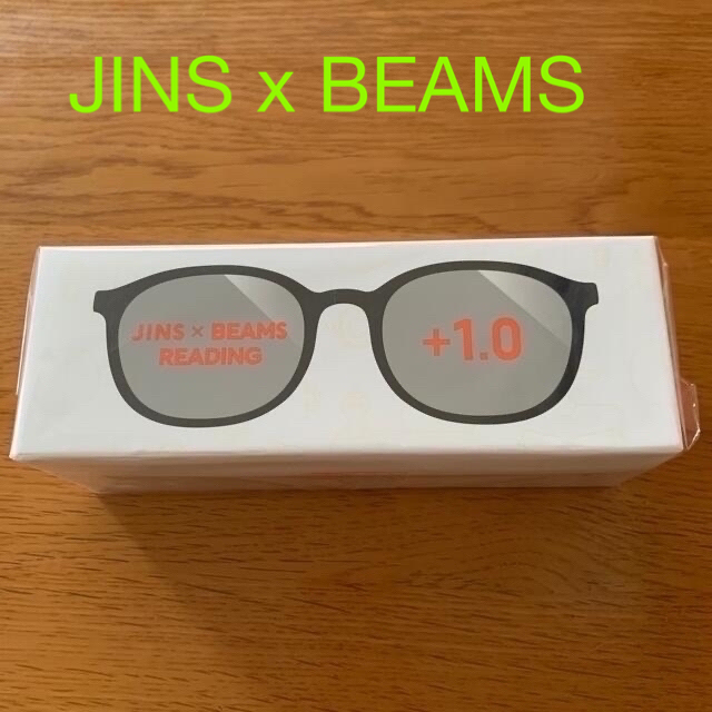 BEAMS(ビームス)のJINS x BEAMS  リーディングサングラス   老眼鏡  +1.0 メンズのファッション小物(サングラス/メガネ)の商品写真