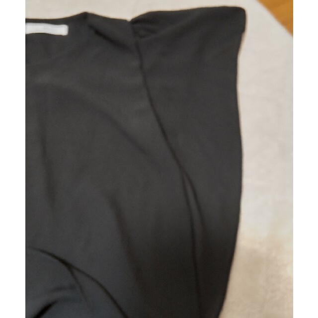 レディース  トップス黒ブラウス レディースのトップス(シャツ/ブラウス(半袖/袖なし))の商品写真