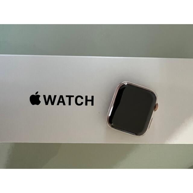 腕時計(デジタル)Apple Watch SE 40mm ピンクゴールド