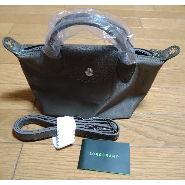 LONGCHAMP(ロンシャン)のロンシャン★ルプリアージュ ネオ　2wayバッグXS　トープ（カーキ　ショルダー レディースのバッグ(トートバッグ)の商品写真