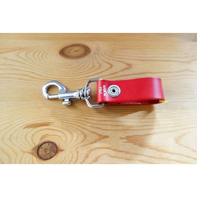 得価通販 Supreme - Supreme 21SS Leather Key Loop 赤の通販 by