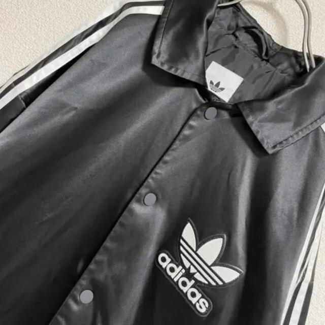 値下げ！常田大希着用　adidasサテンコーチジャケット　サイズO  XL