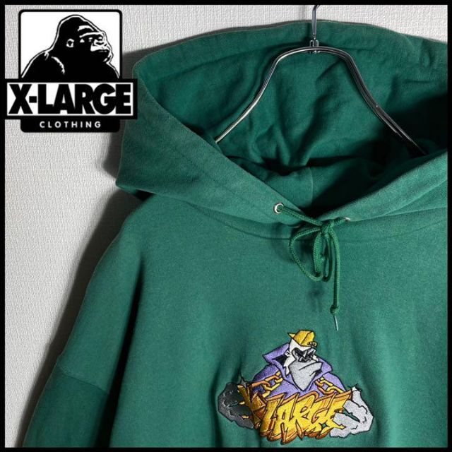 ですが XLARGE プルオーバー パーカーの通販 by DANE企画｜エクストラ