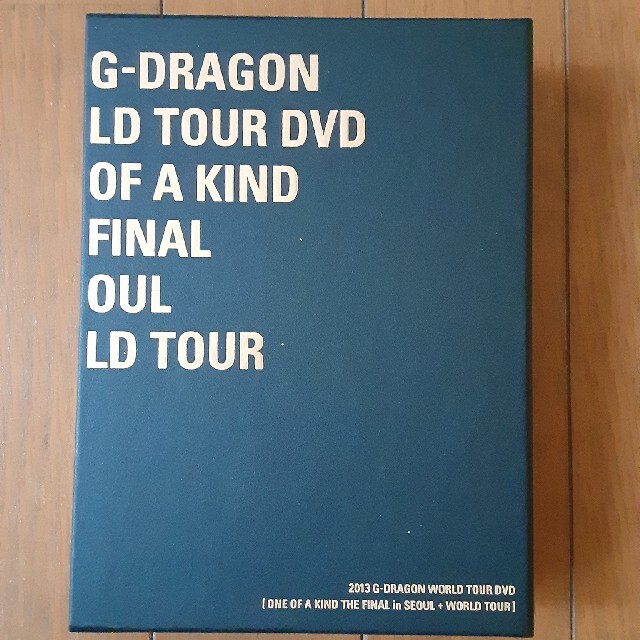 G-DRAGON ONE OF A KIND FINAL inSEOUL DVD