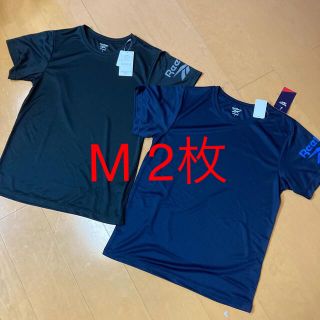 リーボック(Reebok)のメンズインナー　ＲＥＥＢＯＫ　紳士Ｔシャツ　M ブラック　ネイビー　新品未使用品(Tシャツ/カットソー(半袖/袖なし))