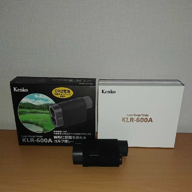Kenko(ケンコー)のレーザーレンジファインダー KLR-600A ゴルフ用距離計 スポーツ/アウトドアのゴルフ(その他)の商品写真