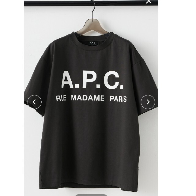 未使用品★A.P.C.×EDIFICE★別注オーバーサイズロゴプリントT★S