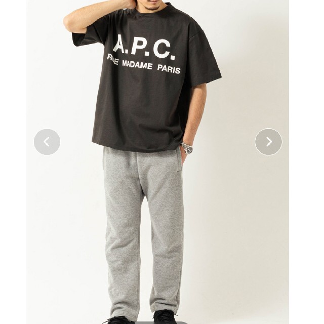 A.P.C - 未使用品☆A.P.C.×EDIFICE☆別注オーバーサイズロゴプリントT ...