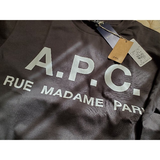 未使用品★A.P.C.×EDIFICE★別注オーバーサイズロゴプリントT★S