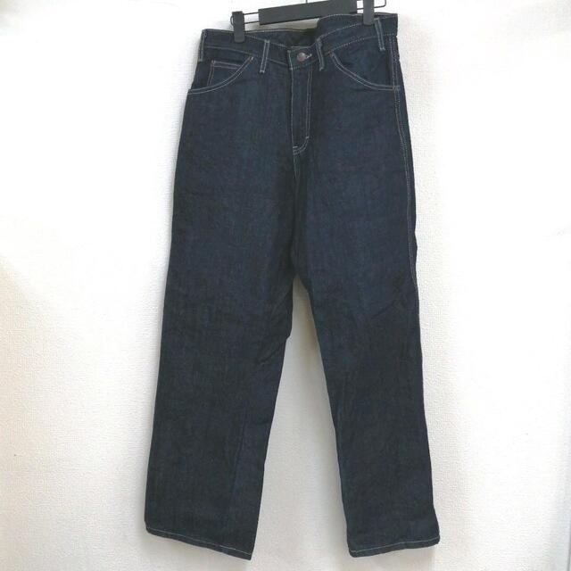 dickies indigo denim pants クリーニング済　s