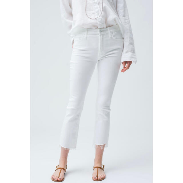 今だけスーパーセール限定 MOTHER INSIDER CROP STEP FRAY マザー 25
