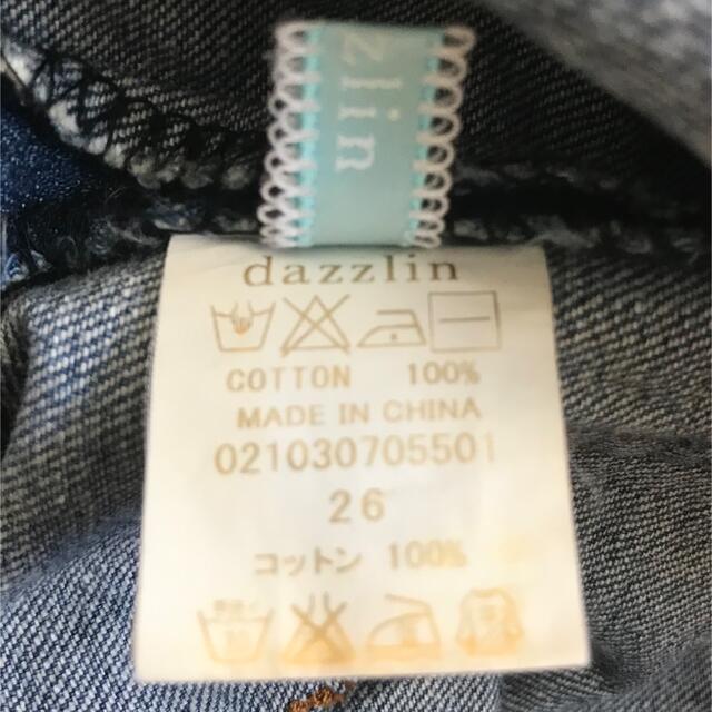 dazzlin(ダズリン)のdazzlin ハイウエストデニムショートパンツ レディースのパンツ(ショートパンツ)の商品写真