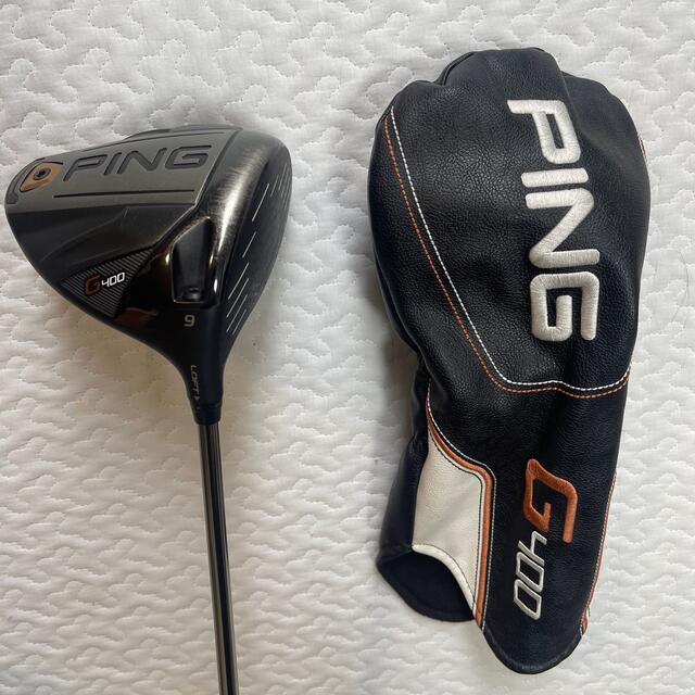 PING ピン G400 ドライバー 9.0° 純正Sシャフト - クラブ