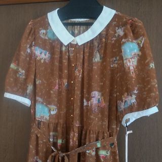 フランシュリッペ(franche lippee)のうさこ様専用◆ユキエモン◆ワンピース◆タグ付き未使用品(ロングワンピース/マキシワンピース)