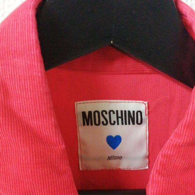 レディースvintage moschino coduroy shirt ap