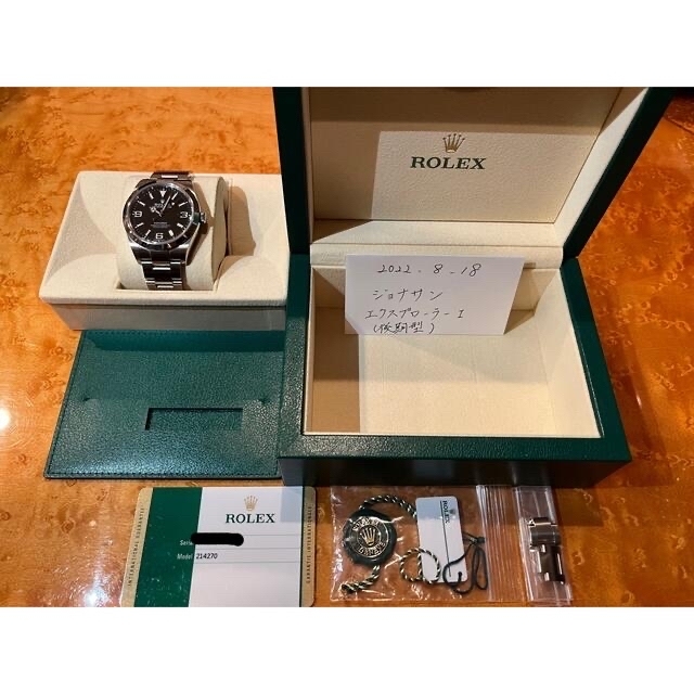 ROLEX(ロレックス)のロレックス　エクスプローラー1  214270 後期型 メンズの時計(腕時計(アナログ))の商品写真