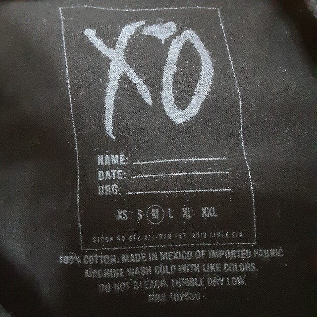 レア　THE WEEKND オフィシャル　STARBOY Tシャツ　XO