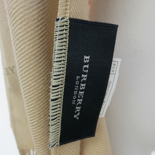 BURBERRY(バーバリー)のバーバリー ロンドン BURBERRY タグ付 マフラー ストール スローケット メンズのファッション小物(マフラー)の商品写真