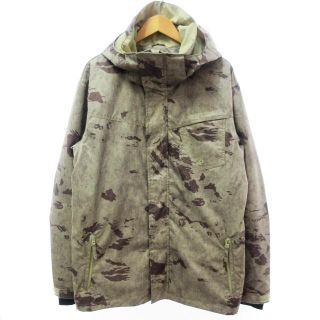 クイックシルバー(QUIKSILVER)のクイックシルバー ジャケット スノーボードウェア スキーウェア 10K 総柄 M(ウエア/装備)