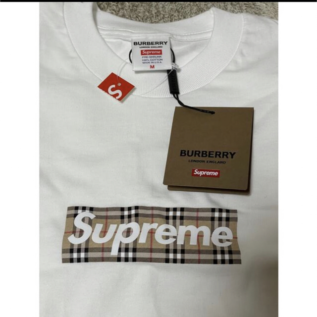 Supreme - supreme Burberry シュプリーム バーバリー ボックスロゴの