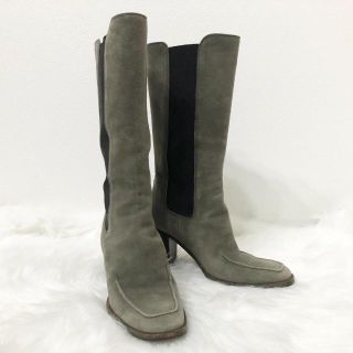 カラー】 トッズのロングブーツ スウェード ShIF3-m70435975342 ロング
