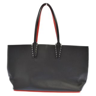 クリスチャンルブタン(Christian Louboutin)のCHRISTIAN LOUBOUTIN クリスチャンルブタン Cabata Small カバタ スモール スタッズ ポーチ付き トートバッグ ブラック(トートバッグ)