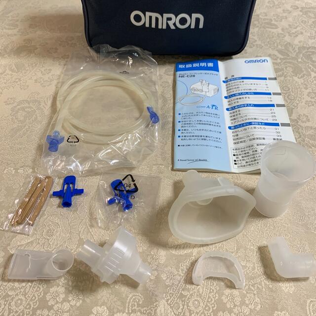 OMRON(オムロン)のオムロンコンプレッサー式ネブライザ ne-c28 キッズ/ベビー/マタニティの洗浄/衛生用品(その他)の商品写真