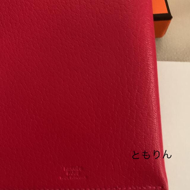 Hermes(エルメス)の新品箱付き　エルメス　ターマック　パスポートケース　ローズ系 レディースのレディース その他(その他)の商品写真