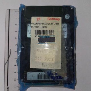 2.5インチ SCSI HDD 60MB FK204S-80Z 17mm厚(PCパーツ)