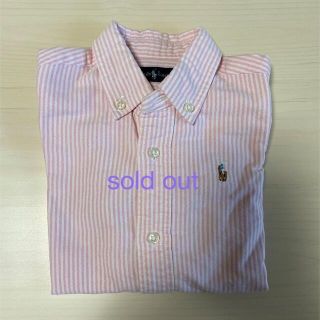 ラルフローレン(Ralph Lauren)のsoldout Ralph Lauren ストライプシャツ 90(ブラウス)