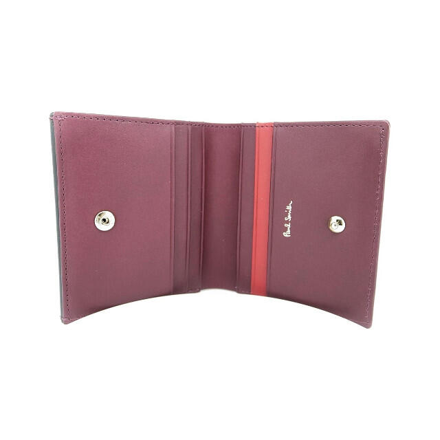 Paul Smith(ポールスミス)のポールスミス コンパクト財布 PSQ113 メンズ メンズのファッション小物(折り財布)の商品写真