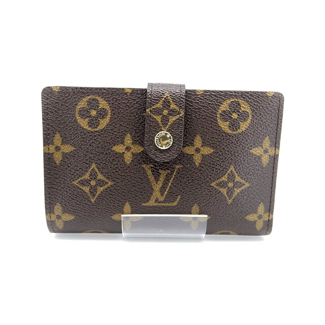 LOUIS VUITTON(ルイヴィトン)のルイヴィトン モノグラム ポルトフォイユヴィエノワ ガマグチ 2つ折り財布小銭入れ有 M61674 レディースのファッション小物(財布)の商品写真