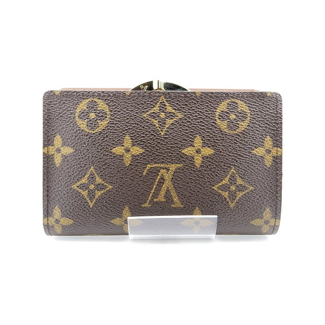 LOUIS VUITTON(ルイヴィトン)のルイヴィトン モノグラム ポルトフォイユヴィエノワ ガマグチ 2つ折り財布小銭入れ有 M61674 レディースのファッション小物(財布)の商品写真