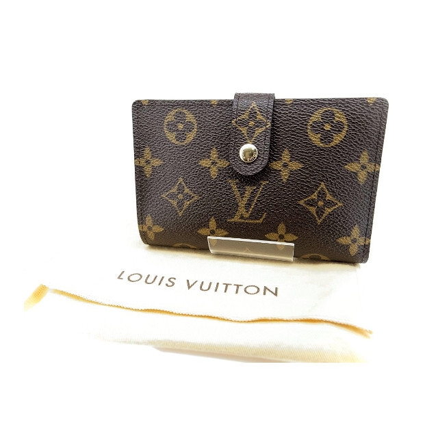 LOUIS VUITTON(ルイヴィトン)のルイヴィトン モノグラム ポルトフォイユヴィエノワ ガマグチ 2つ折り財布小銭入れ有 M61674 レディースのファッション小物(財布)の商品写真