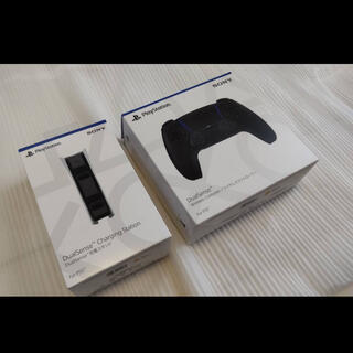 プレイステーション(PlayStation)のPS5 PlayStation5 コントローラー 充電器 セット(家庭用ゲーム機本体)