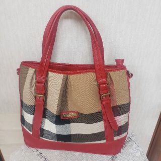 バーバリー(BURBERRY)のBURBERRY　ノバチェック 　トートバック(トートバッグ)