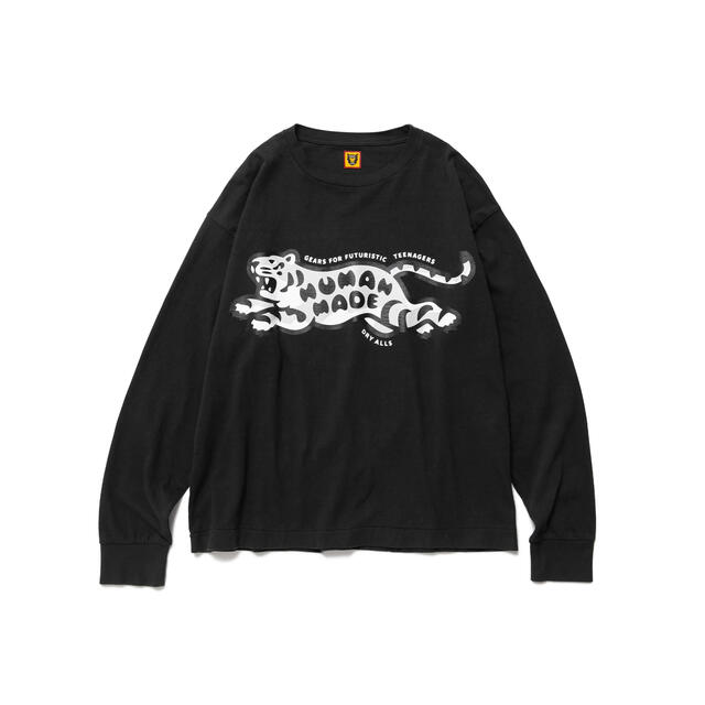 Tシャツ/カットソー(七分/長袖)【HUMAN MADE 】TIGER L/S T-SHIRT ロンT