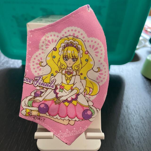 デリシャスパーティープリキュア 新生地 薄ピンク ハンドメイドのキッズ/ベビー(外出用品)の商品写真