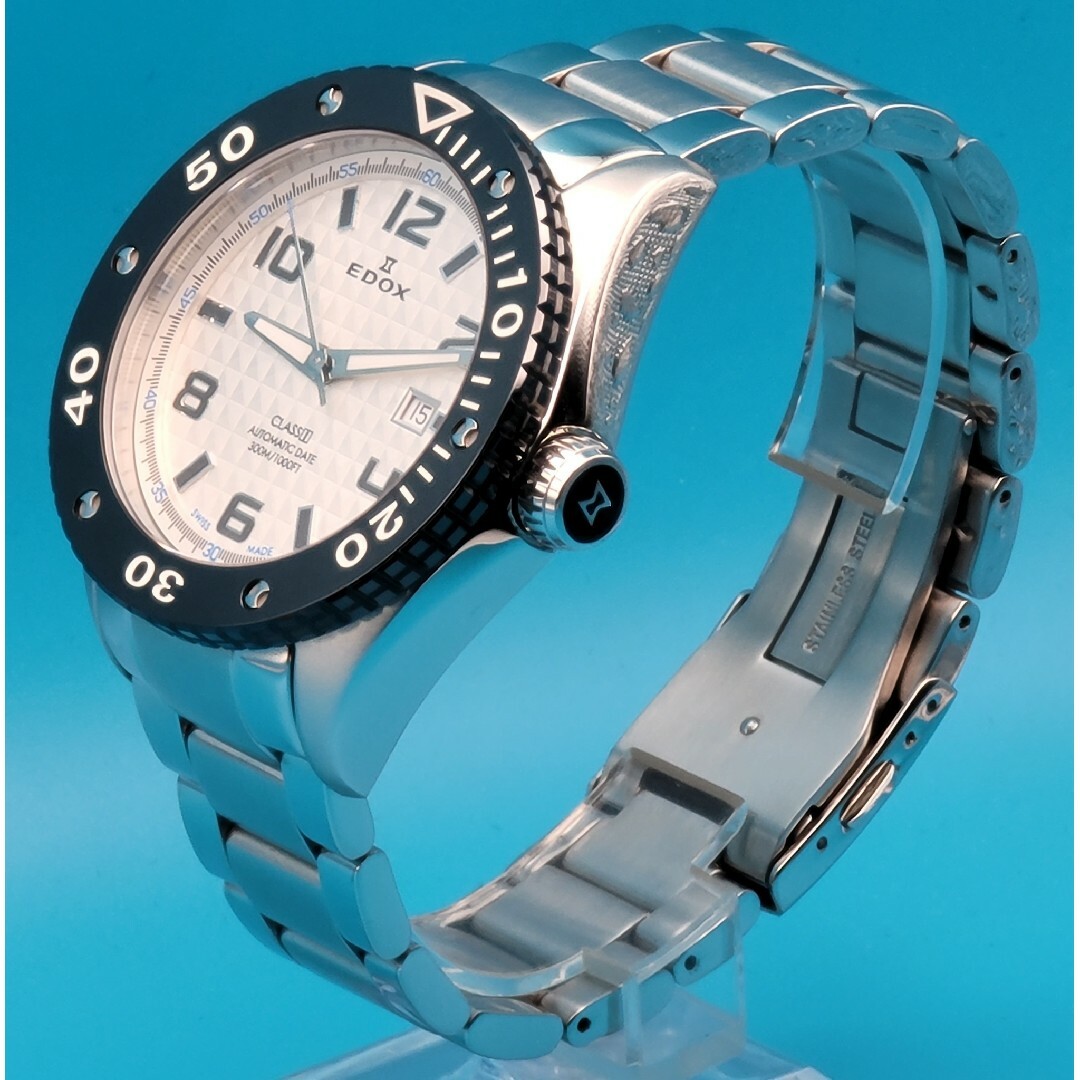 EDOX(エドックス)の★☆動作品☆★【中古】EDOX 80079-3-AIN2 CLASS-1デイト メンズの時計(腕時計(アナログ))の商品写真