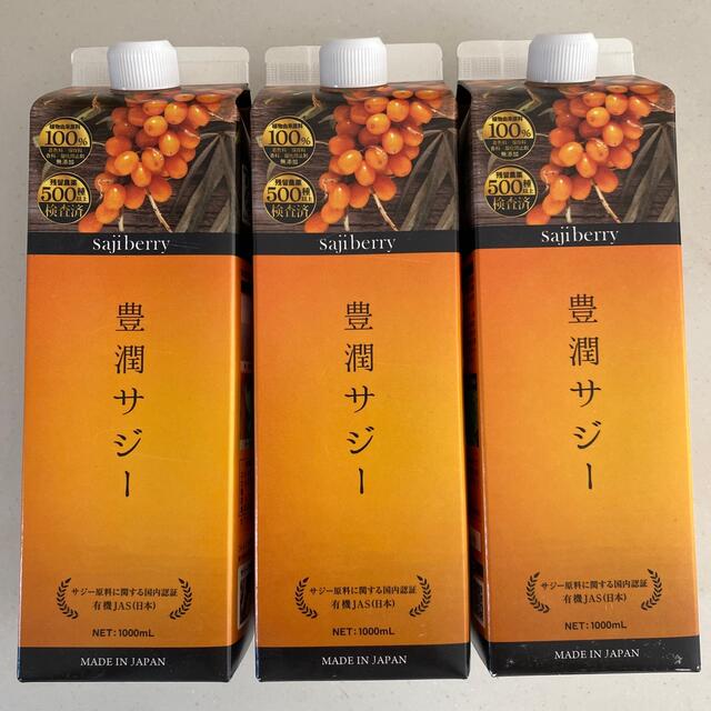 豊潤サジー　1000ml×3本