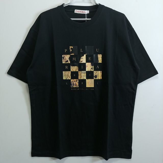 新品　絵画シリーズ　グスタフ　クリムト　ユディトⅠ L 黒　絵画 メンズのトップス(Tシャツ/カットソー(半袖/袖なし))の商品写真