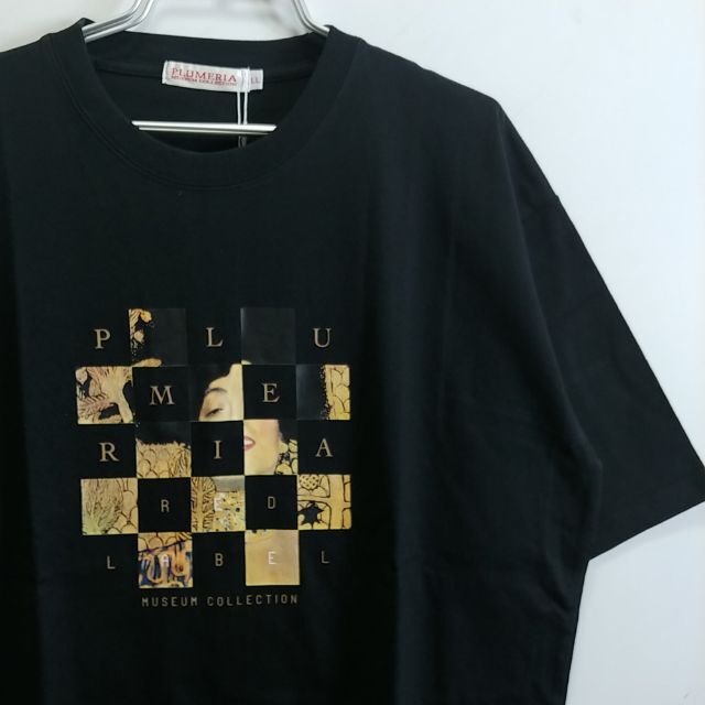 新品　絵画シリーズ　グスタフ　クリムト　ユディトⅠ L 黒　絵画 メンズのトップス(Tシャツ/カットソー(半袖/袖なし))の商品写真