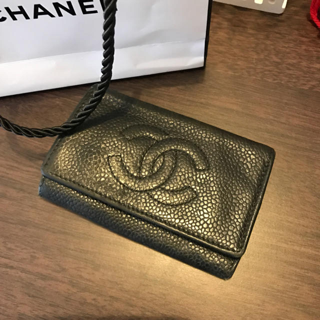 CHANEL(シャネル)のシャネル キャビアスキン キーケース レディースのファッション小物(キーケース)の商品写真