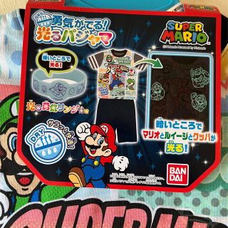 バンダイ(BANDAI)のマリオ光るパジャマ120(パジャマ)