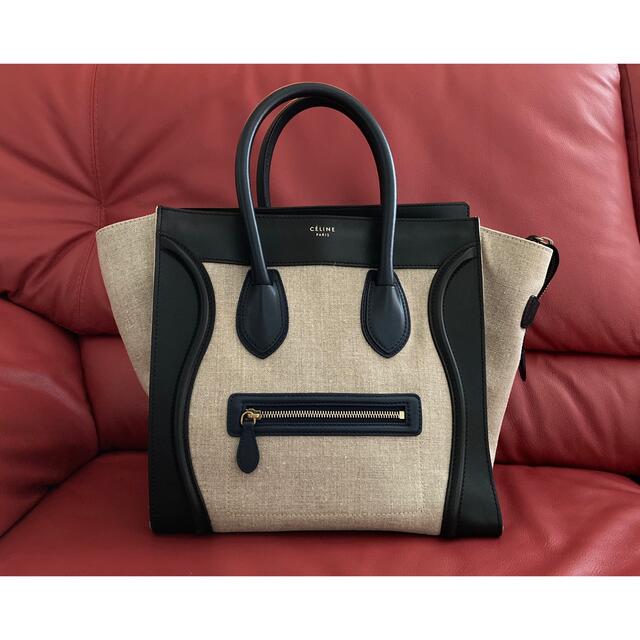 トートバッグCELINE セリーヌ ラゲージミニショッパー